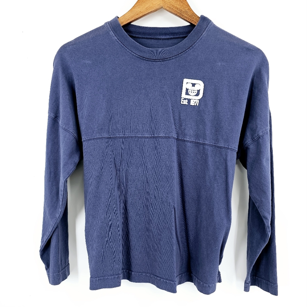 Kids Navy Blue Long Sleeve Shirt